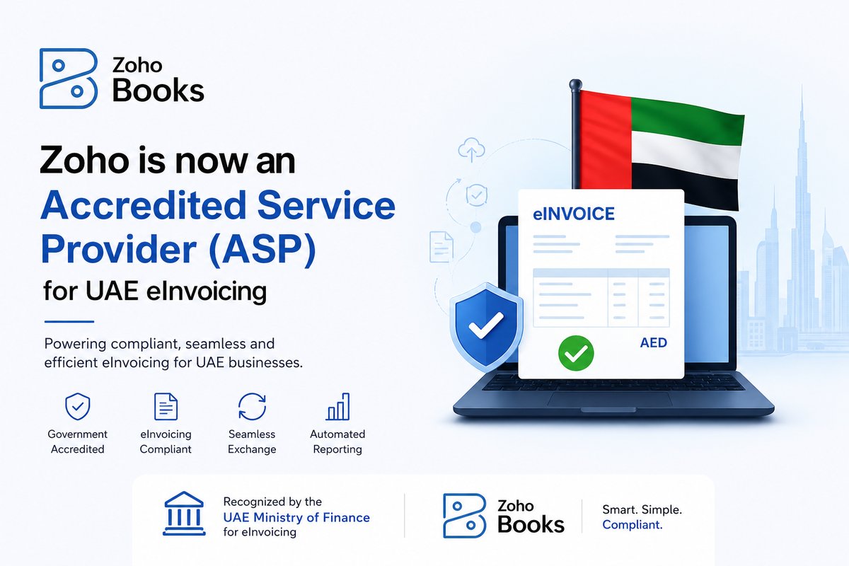 Zoho UAE eInvoicing ASP: Complete Guide, Deadlines & FAQs